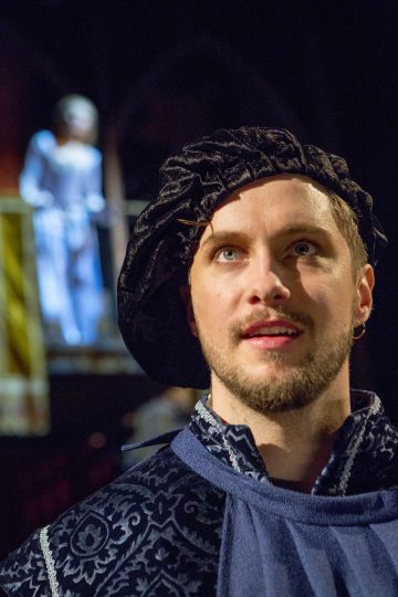 Helsingin Kaupunginteatteri – Rakastunut Shakespeare – Kuvassa Heikki Ranta – Kuva Tapio Vanhatalo