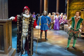 Helsingin Kaupunginteatteri – Rakastunut Shakespeare – Kuvassa Risto Kaskilahti, Kari Mattila, Petrus Kähkönen – Kuva Tapio Vanhatalo