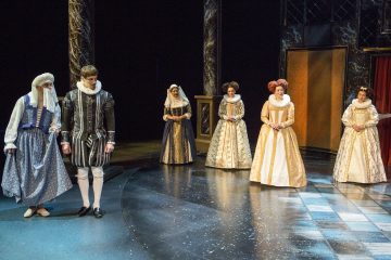 Helsingin Kaupunginteatteri – Rakastunut Shakespeare – Kuvassa Heikki Ranta, Mikko Vihma, Heidi Herala, Heidi Naakka, Inka Tiitinen, Raili Raitala – Kuva Tapio Vanhatalo