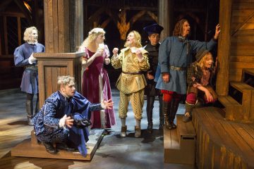 Helsingin Kaupunginteatteri – Rakastunut Shakespeare – Kuvassa Mikko Paloniemi, Heikki Ranta, Jyrki Kasper, Jari Pehkonen, Rauno Ahonen, Kari Mattila, Luca Elshout – Kuva Tapio Vanhatalo