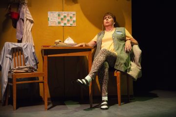 Lilla Teatern – Fly Me To The Moon –  På bilden Pia Runnakko – Foto Henrik Schütt