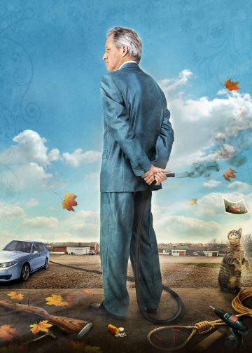 Helsingin Kaupunginteatteri– Mies, joka rakasti järjestystä – Kuvassa Taneli Mäkelä – Kuva Henrik Schütt, Nils Olsson