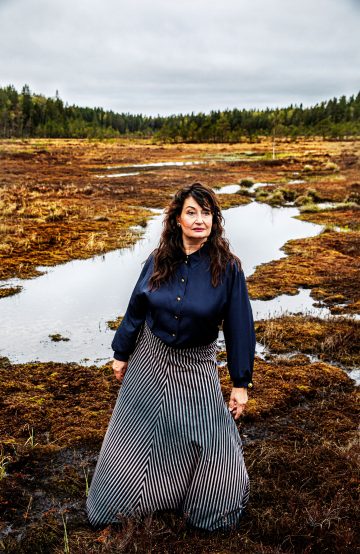 Helsingin Kaupunginteatteri– Everstinna – Kuvassa Heidi Herala – Kuva Robert Seger