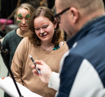 Helsingin Kaupunginteatteri – ShedHelsinki – Metsän joulu – Kuva © Luukas Salin / Rabbit Visuals