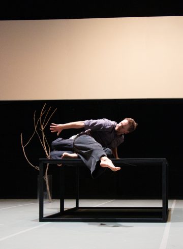 Helsingin Kaupunginteatteri - Kaksivärinen fuuga - kuvassa. Pekka Louhio ja Eero Vesterinen @Yoshi_Omori