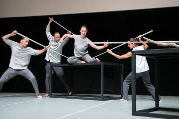 Helsingin Kaupunginteatteri - Kaksivärinen fuuga - kuvassa Jyrki Kasper, Pekka Louhio, Anna Stenberg ja Jonna Aaltonen @Yoshi_Omori