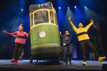 Helsingin Kaupunginteatteri – Tatu ja Patu Helsingissä – Kuvassa Paavo Kääriäinen ja Antti Timonen – Kuva Tuomo Manninen