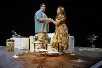 Helsingin Kaupunginteatteri – Tähtisadetta – Kuvassa Mikko Penttilä ja Katja Küttner – Kuva © Tuomo Manninen