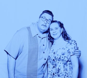 Helsingin Kaupunginteatteri – Tähtisadetta – Kuvassa Mikko Penttilä ja Katja Küttner – Kuva Tuomo Manninen