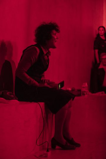 Lilla Teatern – Män kan inte våldtas – På bilden Minttu Mustakallio – Foto Sanni Siira