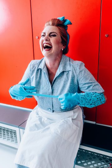 Helsingin Kaupunginteatteri – Vain parasta minulle – Kuvassa Kaisa Torkkel – Kuva Antti Sepponen