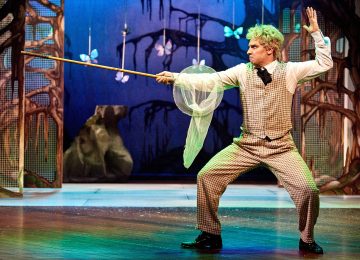 Helsingin Kaupunginteatteri – Baskervillen koira – Kuvassa Mikko Virtanen – Kuva Jaakko Vuorenmaa