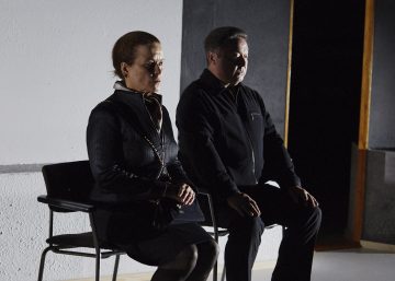 Helsingin Kaupunginteatteri – Bolla – Kuvassa Ursula Salo ja Jouko Klemettilä – Kuva Ilkka Saastamoinen