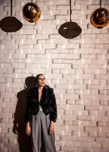 Lilla Teatern – Konstuniversitetets Teaterhögskola – Rasande Stillestånd – På bilden Alexandra Gustafsson – Foto Cata Portin