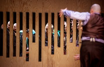 Lilla Teatern – Konstuniversitetets Teaterhögskola – Rasande Stillestånd – På bilden Tobias Klemets– Foto Cata Portin