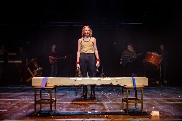 Helsingin Kaupunginteatteri – Jumala on kauneus – Taideyliopiston Teatterikorkeakoulu – Kuvassa Heikki Nousiainen – Kuva Robert Seger