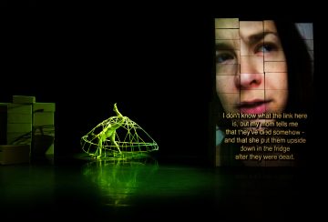 Helsingin Kaupunginteatteri – Nykyesityksen näyttämö – Kati Korosuo– The Artist Is at Home– Kuva Venla Helenius