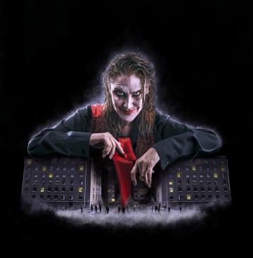 Helsingin Kaupunginteatteri – Asmodeus ja 1313 sielua – Kuvassa Vappu Nalbantoglu – Kuva Otto-Ville Väätäinen