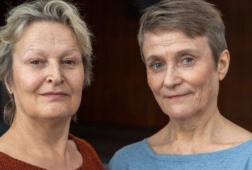 Helsingin Kaupunginteatteri – Elonsiivous – Kuvassa: Marjut Toivanen ja Leena Rapola - Kuva: Miika Storm Photography