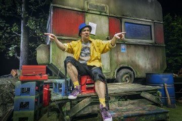 Helsingin Kaupunginteatteri – Jerusalem – Kuvassa	Markus Järvenpää – Kuva Otto-Ville Väätäinen