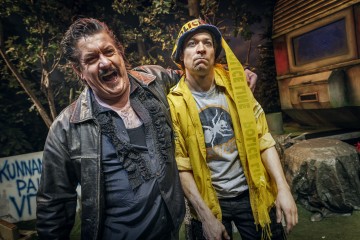 Helsingin Kaupunginteatteri – Jerusalem – Kuvassa	Santeri Kinnunen ja Markus Järvenpää – Kuva Otto-Ville Väätäinen