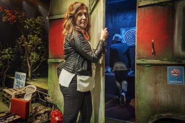 Helsingin Kaupunginteatteri – Jerusalem – Kuvassa	Merja Larivaara – Kuva Otto-Ville Väätäinen