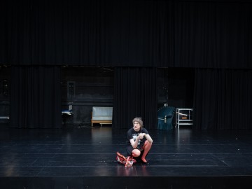 Helsingin Kaupunginteatteri – Empty Stage – Kuvassa Kaino Wennerstrand – Kuva Eero Yli-Vakkuri