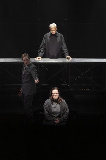 Lilla Teatern – Dancer in the Dark – På bilden Joachim Wigelius, Antti Timonen, Lumi Aunio – Foto Heli Blåfield