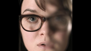 Dancer in the Dark, på bilden Lumi Aunio. Foto Heli Blåfield