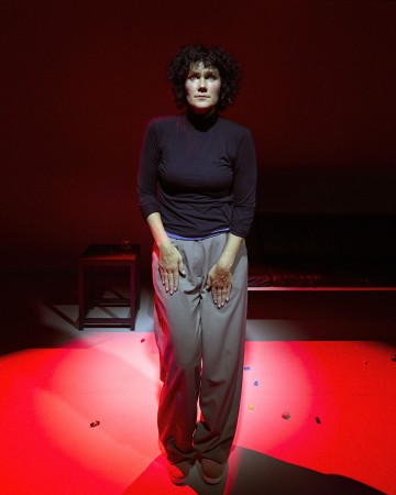 Lilla Teatern – Århundradets kärlekssaga – På bilden Minttu Mustakallio – Foto Ilkka Saastamoinen