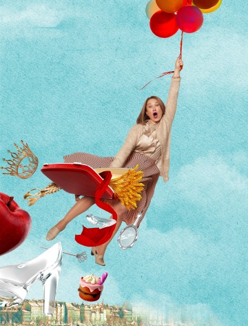 Helsingin Kaupunginteatteri – Jenny Hill – Kuvassa Sari Haapamäki – Kuva Mitro Härkönen