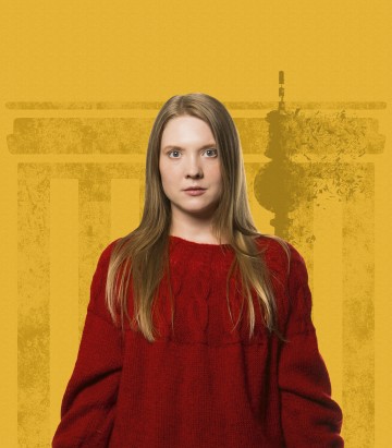 Helsingin Kaupunginteatteri – Sinun, Margot – Kuvassa Satu Tuuli Karhu – Kuva Mitro Härkönen