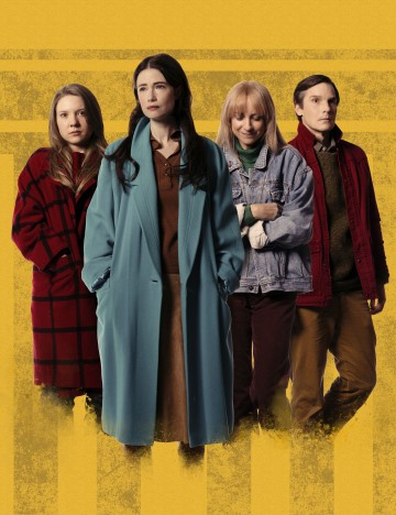 Helsingin Kaupunginteatteri – Sinun, Margot – Kuvassa Satu Tuuli Karhu, Sara Soulié, Sanna-June Hyde, Martin Bahne – Kuva Mitro Härkönen