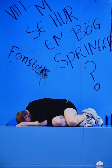 Lilla Teatern – Våldets historia – På bilden Patrik Kumpulainen – Foto Kasper Dalkarl